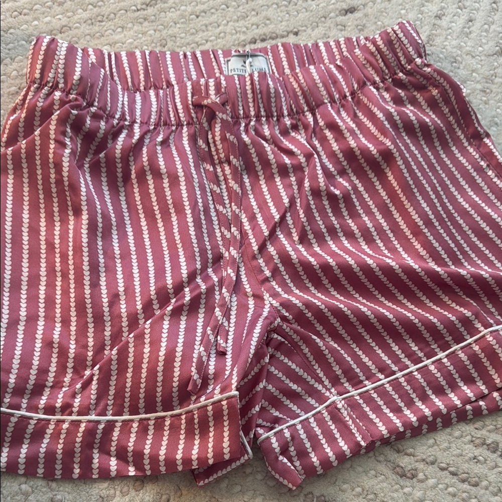 Petite Plume Silk Pajama Short